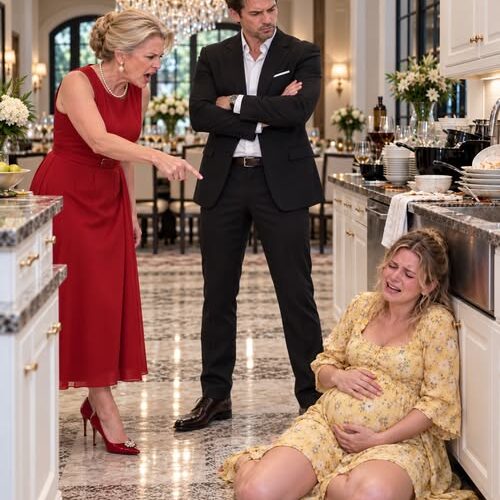 EVEN THOUGH 8 MONTHS PREGNANT, I WASHED A MOUNTAIN OF DISHES AFTER MY IN-LAWS’ PARTY. THAT NIGHT, MY WATER BROKE. NO ONE TOOK ME TO THE HOSPITAL. THEY JUST SAID, “WAIT UNTIL MORNING. STOP EXAGGERATING!” THEN SUDDENLY…