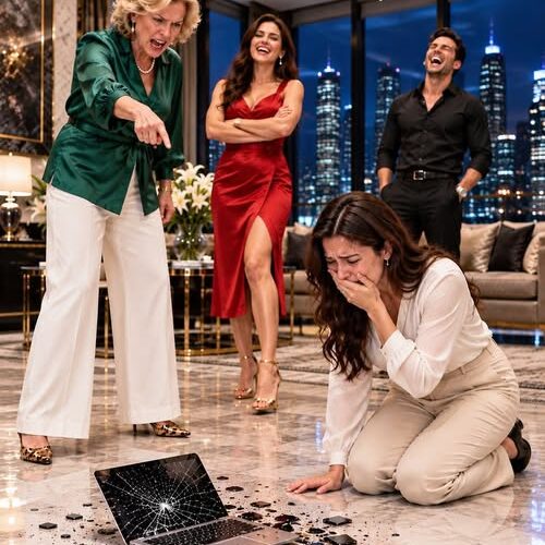 MY HUSBAND’S FAMILY DESTROYED MY WORK LAPTOP BECAUSE I REFUSED TO CLEAN DOG POOP AT MIDNIGHT: ‘FAMILY COMES FIRST!’ I WALKED OUT. A MONTH LATER, THEY PANICKED WHEN ALL THEIR INCOME HAD DISAPPEARED